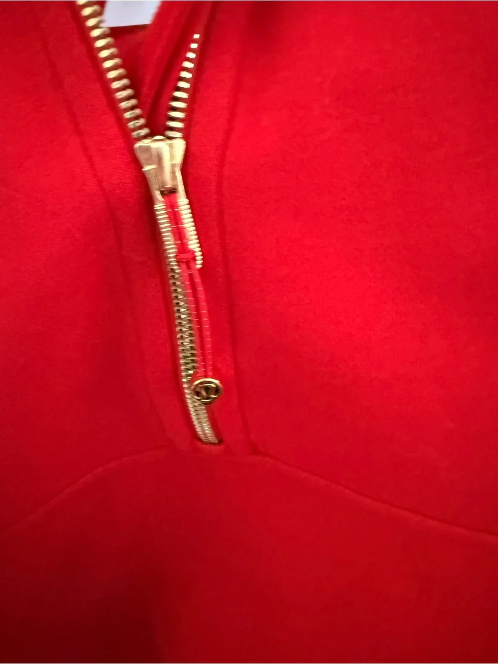 Lululemon Scuba oversized Half Zip Hoodie Oxford Red XL/XXL